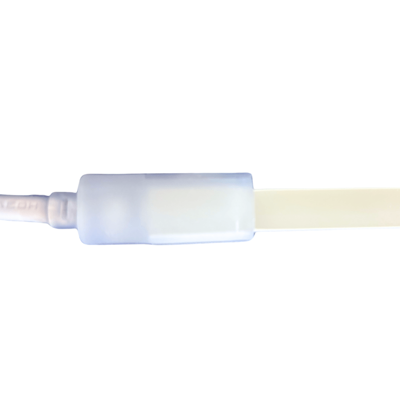 Manguera Neon 1 cm x 1cm Cuadrada 10W x Metro, 127V Directa 2700K Blanco Cálido - Wattko